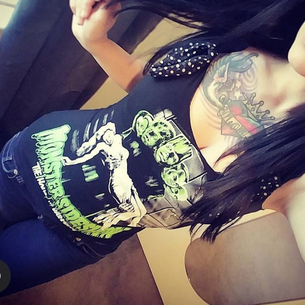 Sourpuss too fast hollywood monsters top Frankenstein halloween spooky